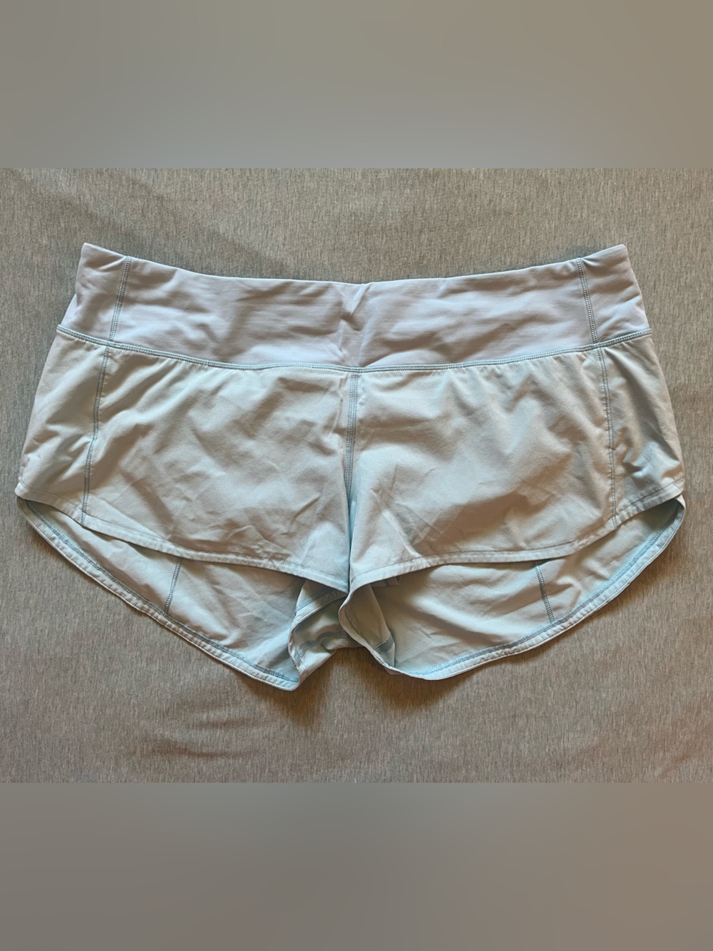 lululemon athletica Light Blue Women's Bike/Running Shorts